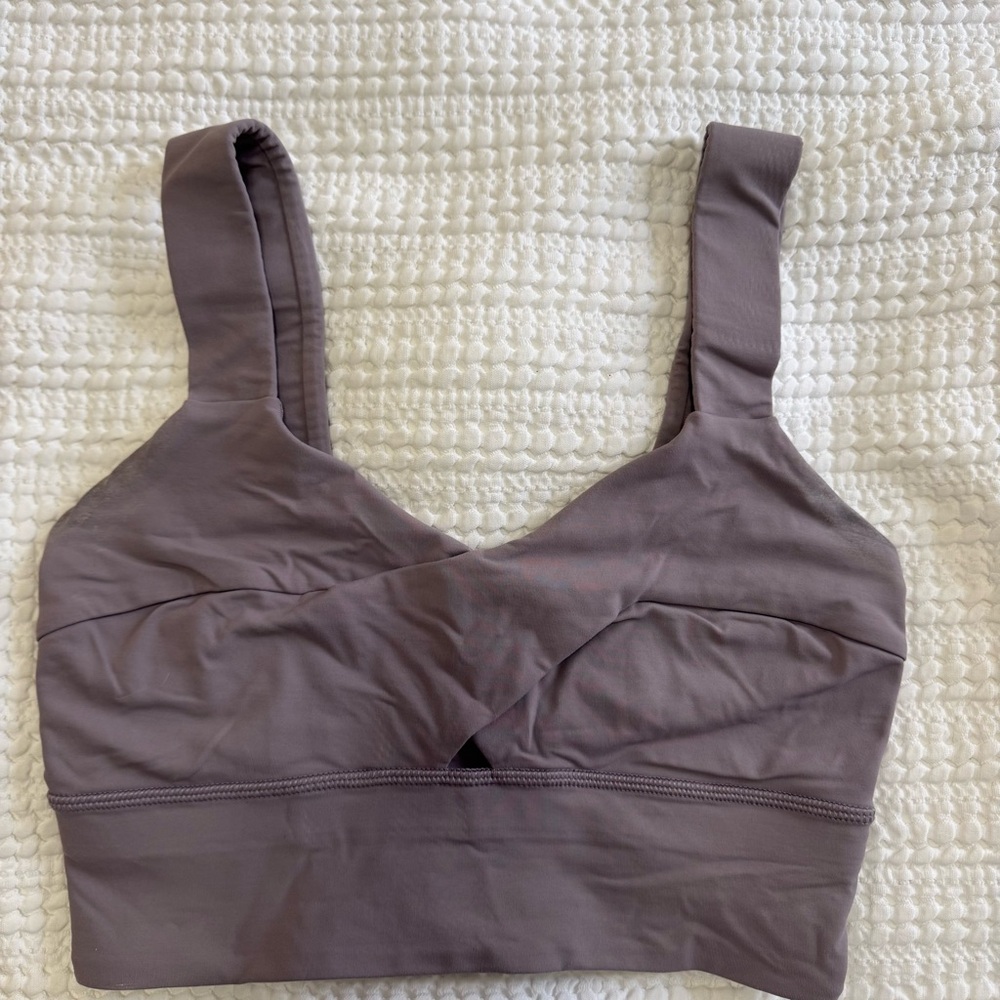 Lululemon Purple Criss Cross Bra